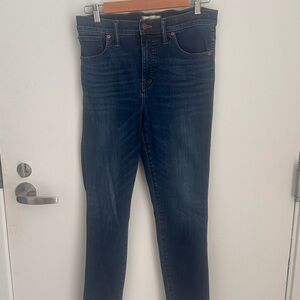 Madewell Dark Blue Skinny Jeans